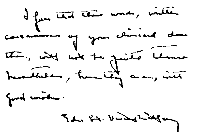                                      EDNA ST. VINCENT MILLAY handwriting