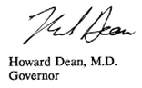 Howard Dean handwriting analysis