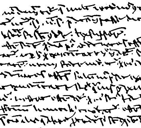 Handwriting Thomas Aquinas Sample